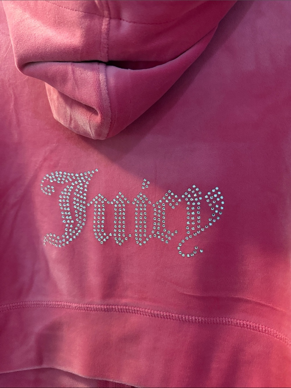 Juicy Couture Hot Pink Velour Tracksuit - Picture 4 of 5